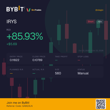IRYS trade card