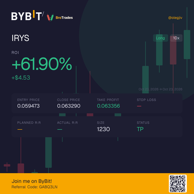 IRYS trade card
